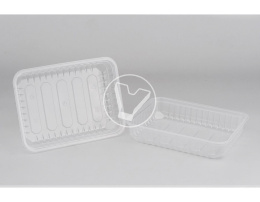 Контейнер 500 мл, 186*132*34,4 мм, прозрачный