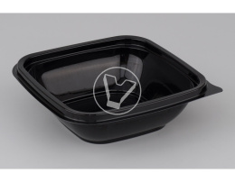 Контейнер СпК 126, 250 мл, 12*12 см, дно, черный