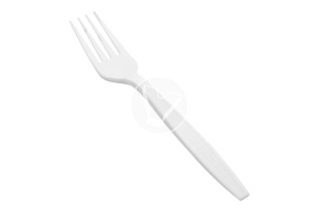 Table fork "Lux", size L, length 175 mm, white, Bio-Eco