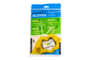 Rubber gloves, size L, Verde Vita