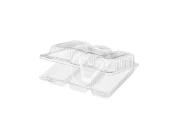 Container RK-28 C3 with three compartments, transparent