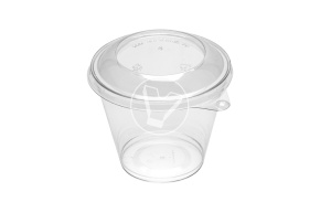 Крышка к круглой креманке 200 мл