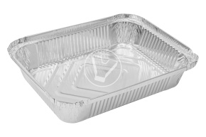 Aluminum container C2317, 230*170*44 mm, Lamina