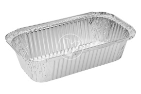 Aluminum container, 865 ml, 216*118*59 mm, Lamina