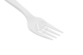 Table fork "Lux", size L, length 175 mm, white, Bio-Eco