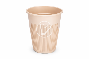 Стакан 350 мл, для горячего, крафт, ПП