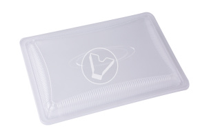 Крышка к дну для суши КД-004, прозрачная, 306*216*23 мм