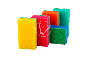 Kitchen sponge, size M, 5 pcs/pack, Mr. Bulk