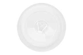 Пластиковая крышка для бумажных супниц EcoSoup 500 мл, прозрачная, d 97 мм, Verde Vita