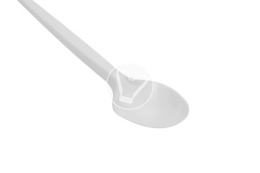 Tea spoon "Premium", white, compact