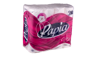Туалетная бумага Papia Premium, 3 слоя, 15 м, 32 шт/уп