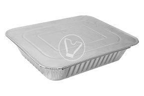 Aluminum container S320-M, 3200 ml, 319*264*63 mm, Lamina