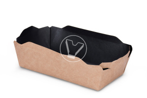 Salad bowl "Eco OpSalad" 800ml, DoEco without lid, black