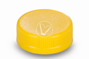 Крышка на бутылку с широким горлом, Желтая 