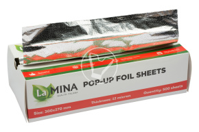 Foil in sheets, 30*27cm, 500 sheets Lamina