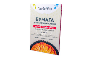 Baking paper in sheets, siliconized, kraft, 500 pcs/pack, Verde Vita