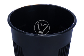 Cup 350 ml, for hot drinks, black, PP