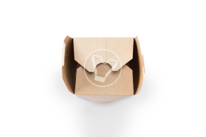 Paper container for noodles, 750 ml, kraft, "China Box"