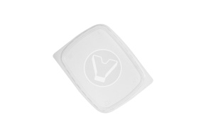 Крышка для контейнера, 108*82 мм, прозрачный, СтиролПласт