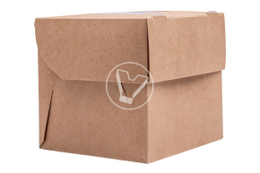 Packaging for muffins ECOMUF 1, 1 compartment, 100*100*100 mm