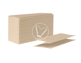 Towels, Z-folding, cellulose, 150 sheets Kraft