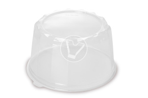 Lid for cake container T-195, transparent