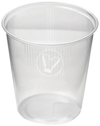 Контейнер круглый 500 мл, d 101, прозрачный