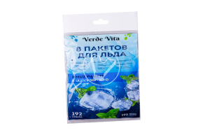 Пакеты для льда, 8 шт/уп, 192 кубика