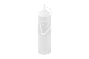 Bucket without lid, transparent, 3000 ml