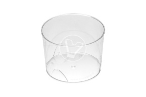 Round bowl 200 ml, transparent