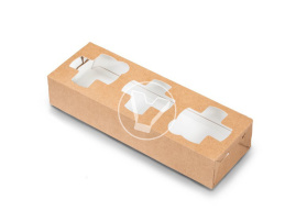 Cup holder, 3 section