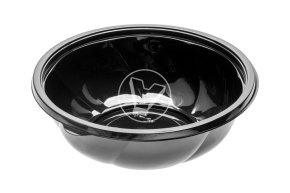 Контейнер СпК-190, 1000 мл, черный, СтиролПласт