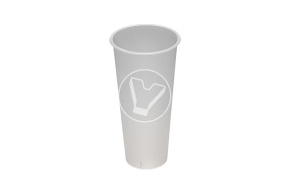 Bubble Cup, transparent, 650 ml