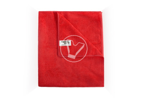 Салфетка микрофибра для пола 50*60 см., 220 гсм SyncPro (красная)