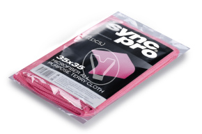 Салфетка розовая из микрофибры 35*35 см Sync Pro 
