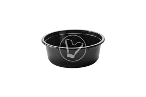 Soup container K115, 250 ml, black, without lid, VZLP