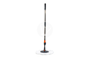 Mop with bucket and wringer LV-A04, 2 attachments included