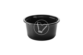 Soup container K115, 350 ml, black