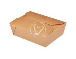 Universal box, 900 ml, for noodles, second dishes and trimmings, "ECO FOLD BOX"
