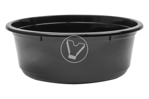 Soup container K115, 250 ml, black, without lid, VZLP
