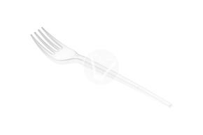 Table fork "Premium", white, compact