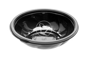 Container SpK-190, 750 ml, black, StirolPlast