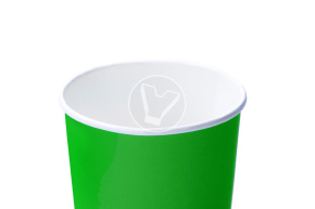 Стакан 250 мл, зеленый, d 80 мм, Лига Пак