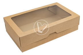 Ланч-бокс самосборный OneBox 1900 мл, крафт