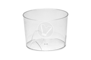 Round bowl 200 ml, transparent