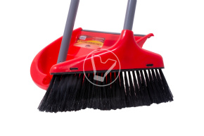 Совок и щетка с длинной ручкой 78 см