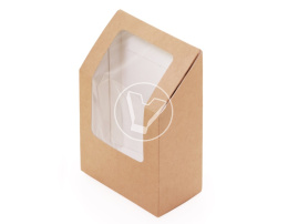 Packaging for ECO ROLL rolls, 90*50*130 mm, craft, DoECO