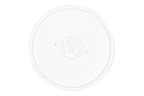 Paper lid for white EcoSoup soup bowl 500 ml, d 97 mm, white, Verde Vita