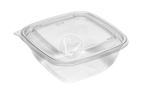 Крышка к контейнеру СпК-1616, прозрачная, СтиролПласт