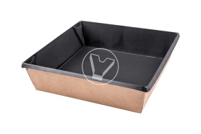 OneClick salad bowl, 950 ml, black inside